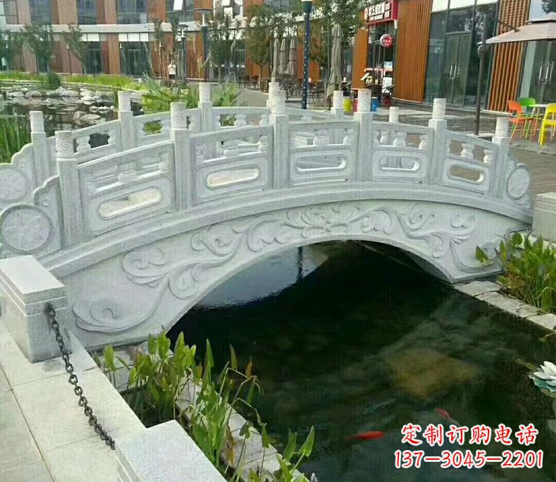 山东小区景观石桥栏杆