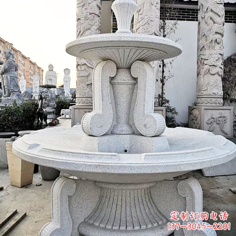 山东许愿池喷泉 石雕