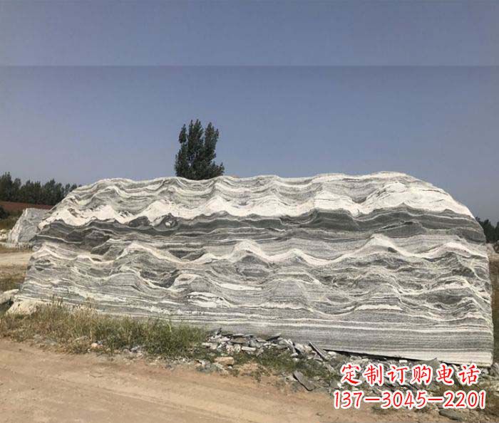 山东雪浪石假山公园景观石雕