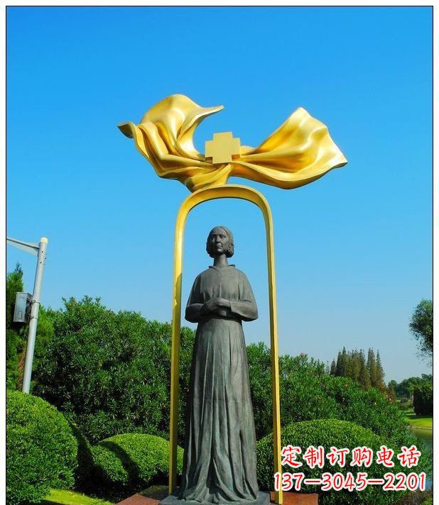 山东医院南丁格尔名人铜雕