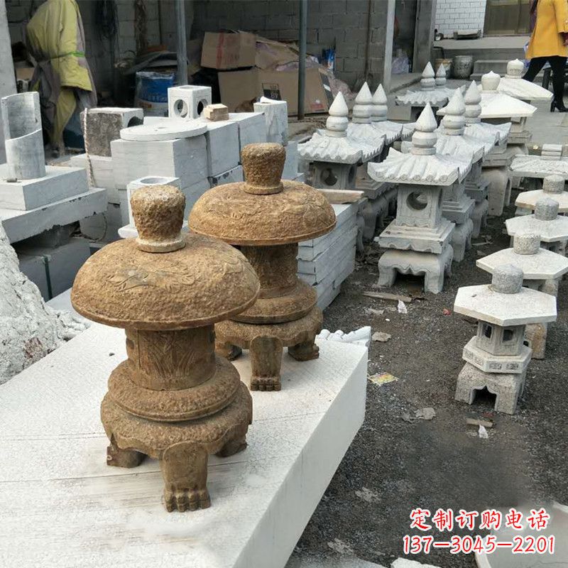 山东园林仿古石灯笼