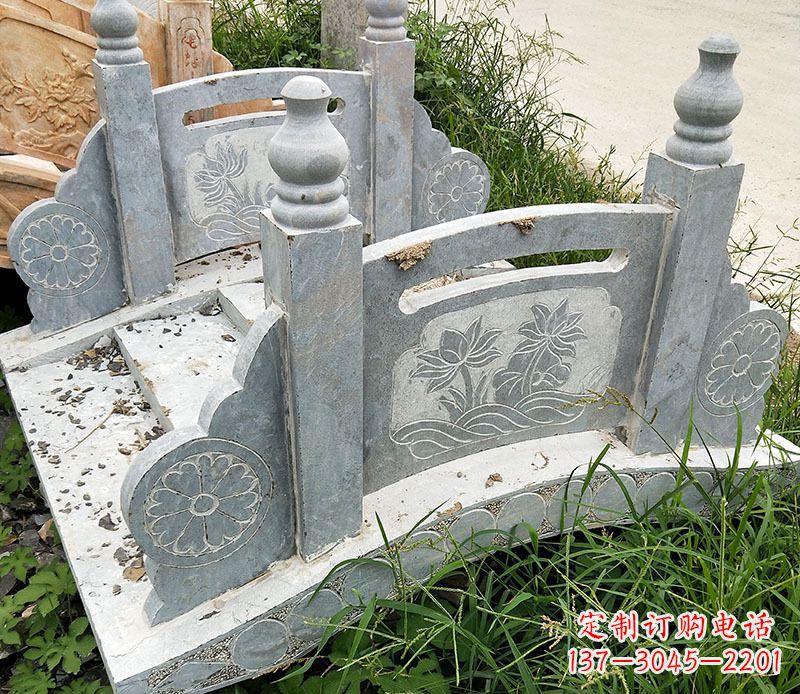 山东园林仿古石栏板景观石雕_1 (2)