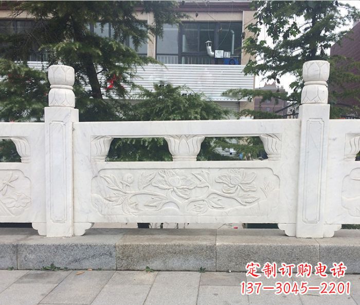 山东园林景观大理石浮雕栏板 (2)