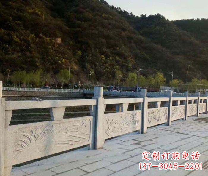 山东园林景观大理石浮雕栏板