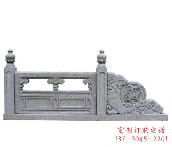 山东园林景观大理石栏板雕塑 (2)
