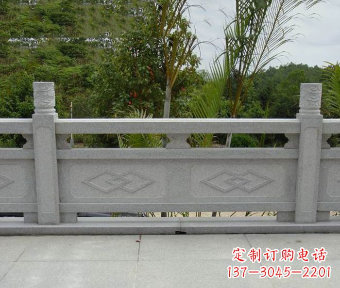 山东园林景观大理石栏板雕塑 (3)