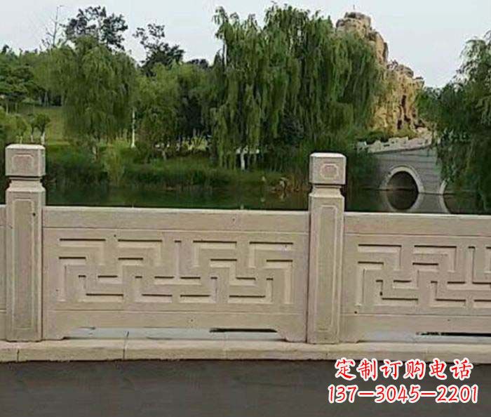 山东园林景观大理石栏板石雕 (4)
