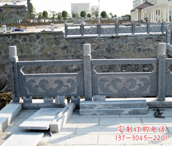 山东园林景观大理石栏板石雕 (11)