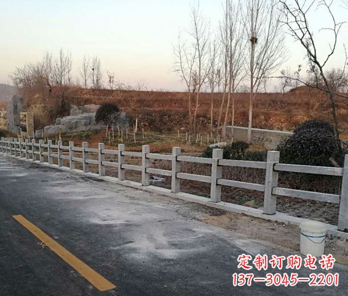 山东园林景观大理石栏杆石雕 (2)