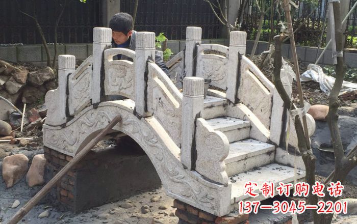 山东园林小型石拱桥 (2)