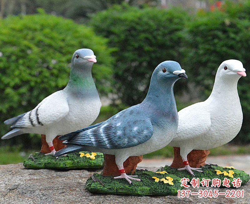 山东长春和平鸽雕塑