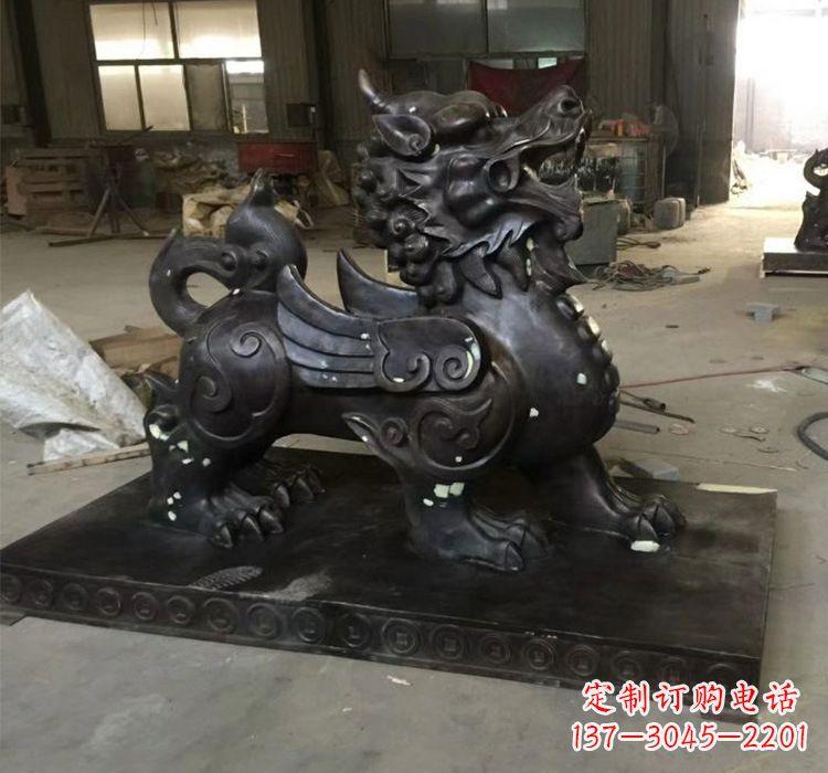 山东招财貔貅铜雕