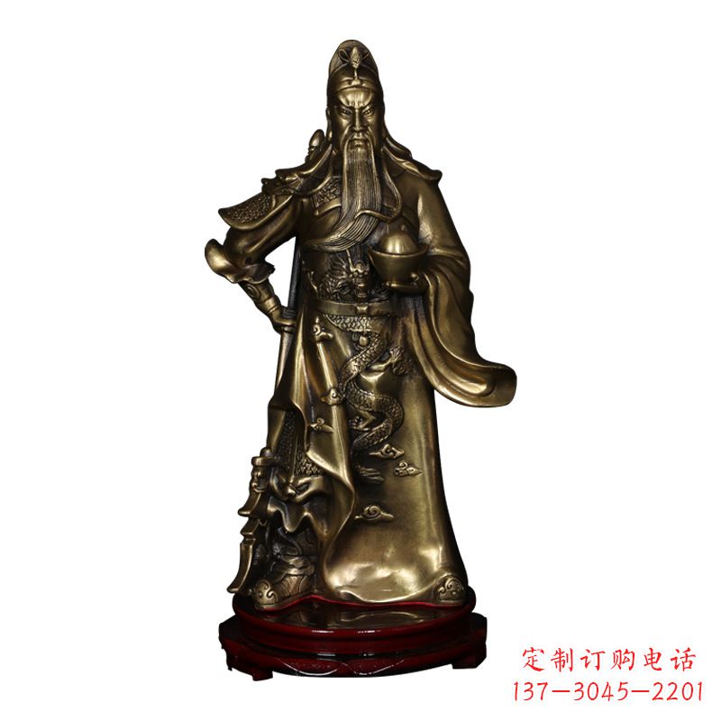 山东招财武财神关公佛像