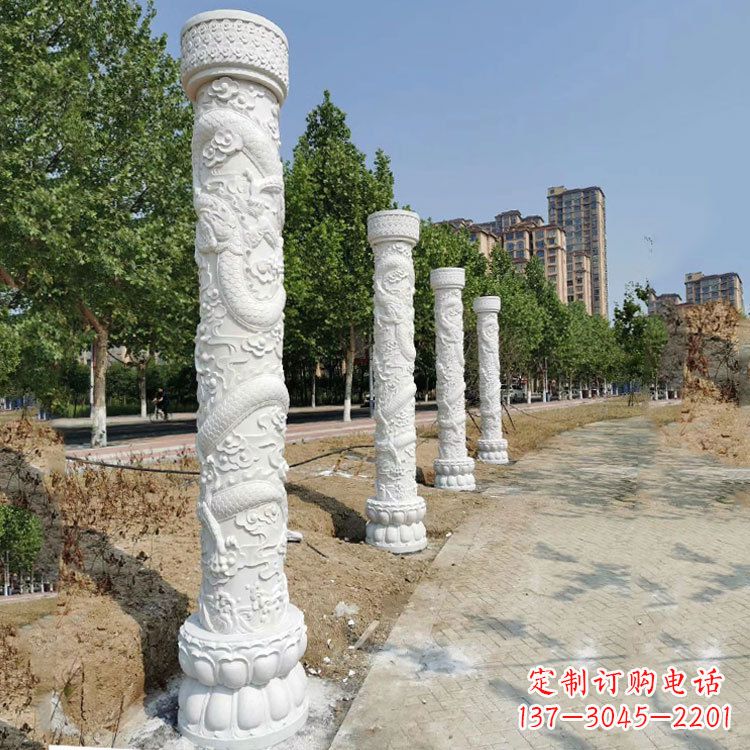 山东中国龙柱雕刻