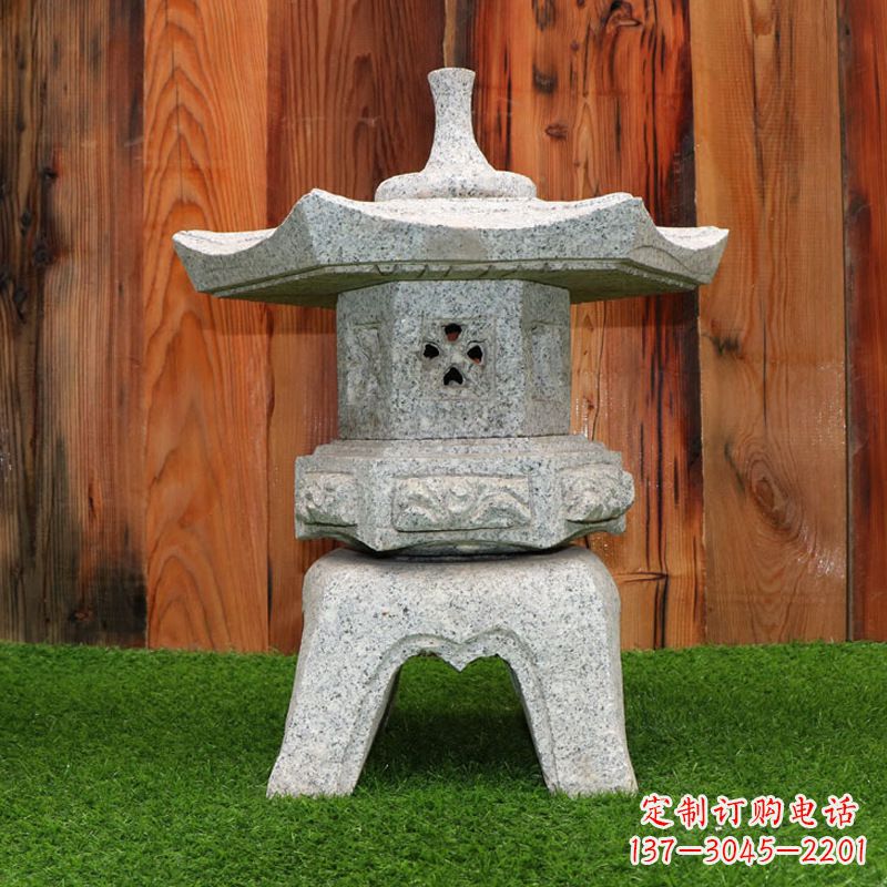 山东中式复古石灯