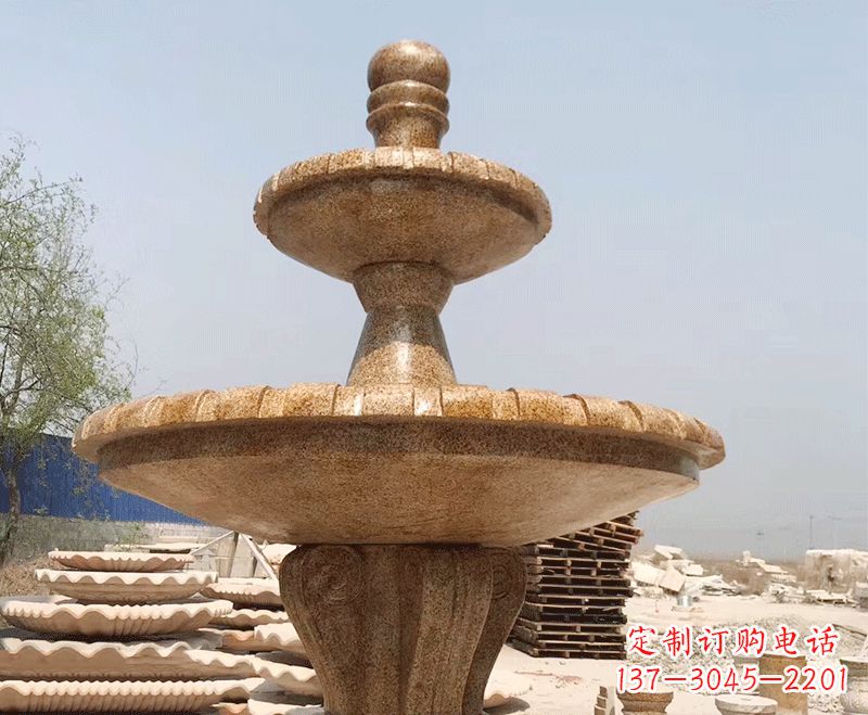 山东中式石雕喷泉
