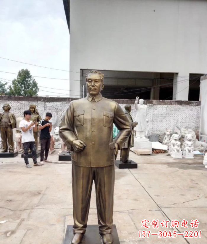 山东周恩来铜雕 (3)