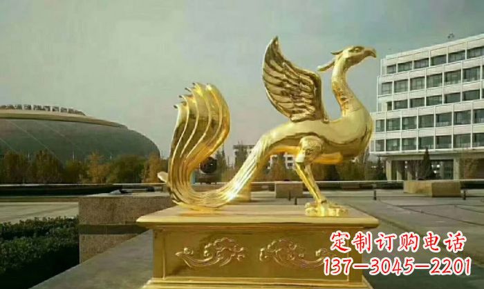 山东朱雀铜雕