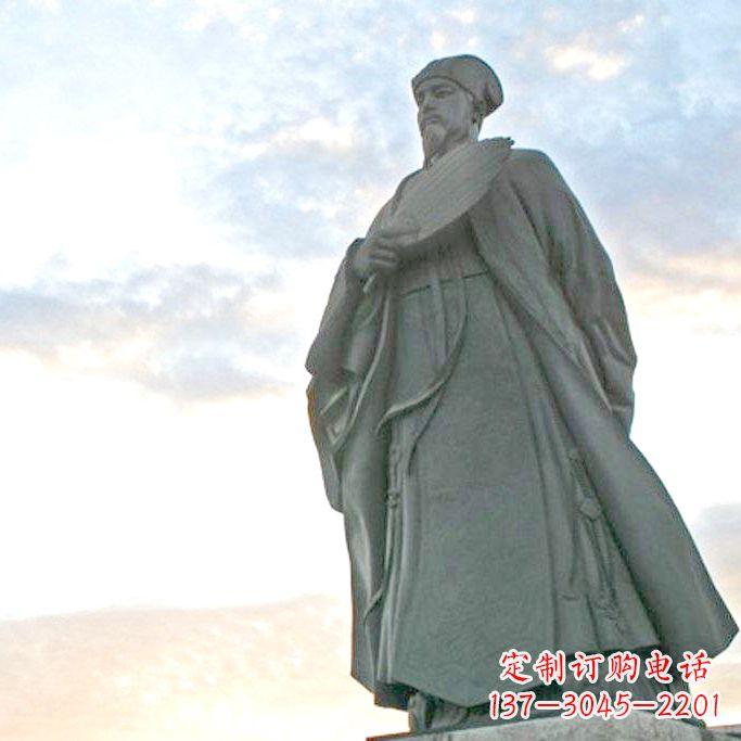 山东诸葛亮雕塑-三国著名历史人物雕像