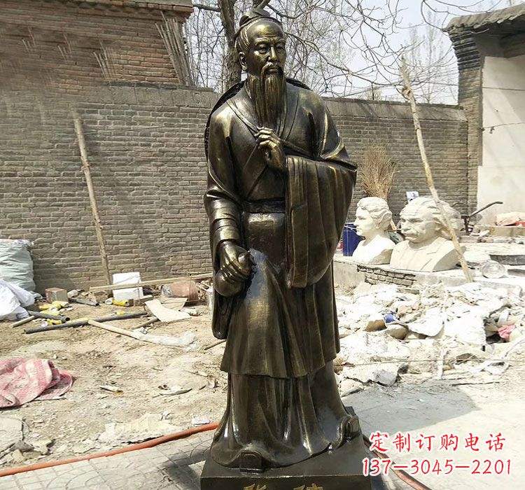 山东铸铜古代名医华佗