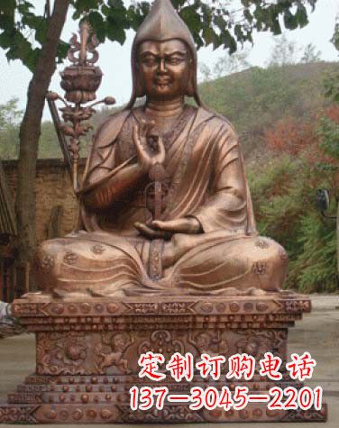 山东紫铜佛像雕塑