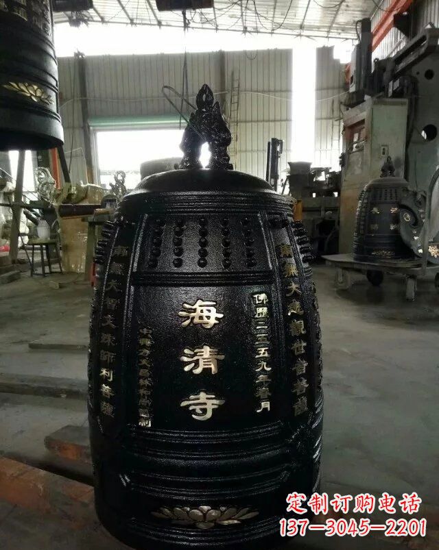 山东宗教庙宇铸铜钟